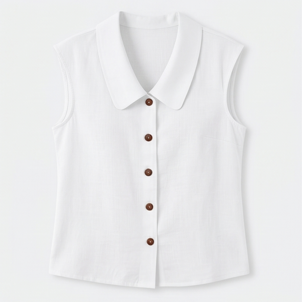Breezy Collared Summer Top