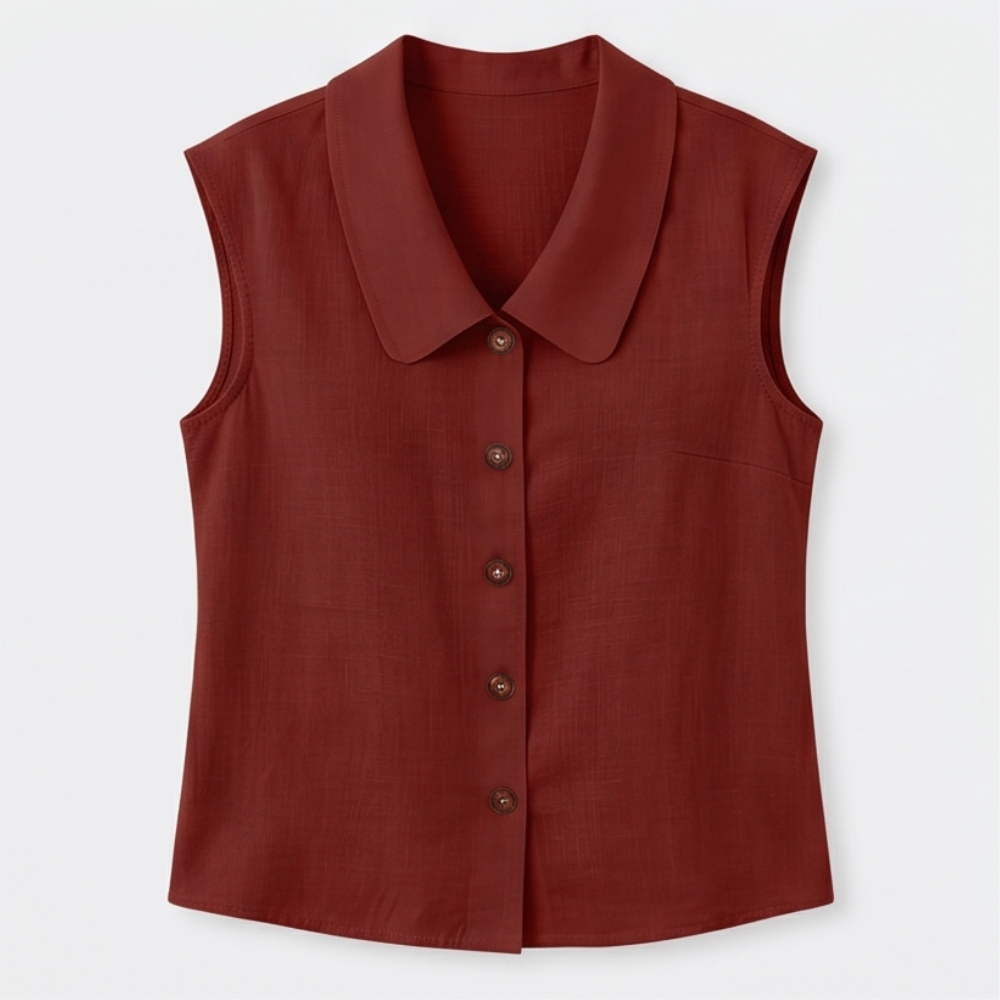 Breezy Collared Summer Top