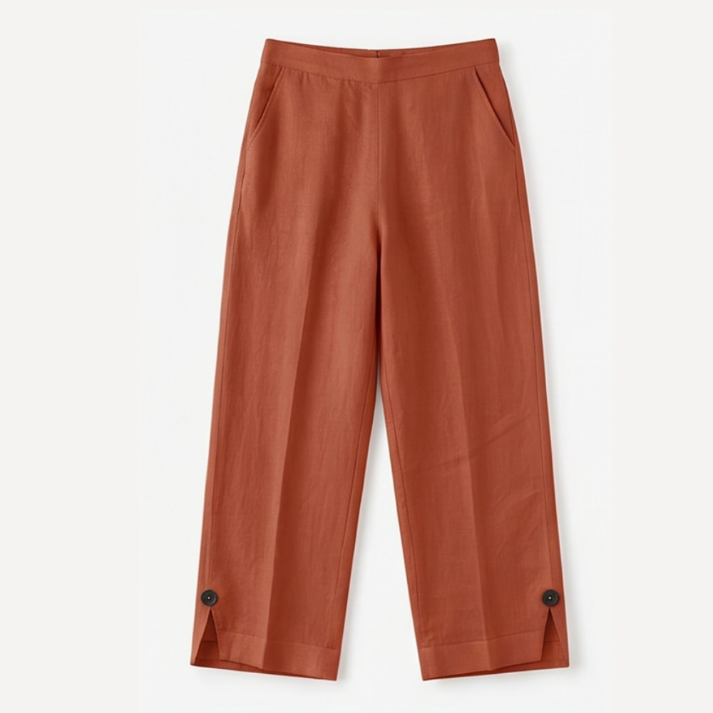 Soft-Stretch Cropped Pants