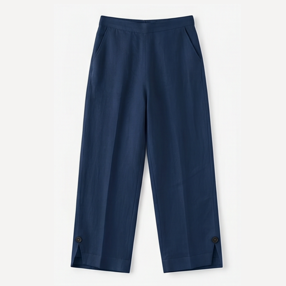 Soft-Stretch Cropped Pants