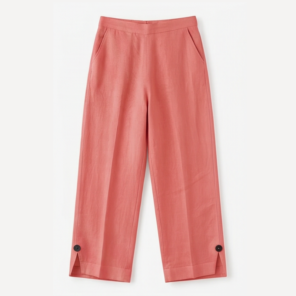 Soft-Stretch Cropped Pants