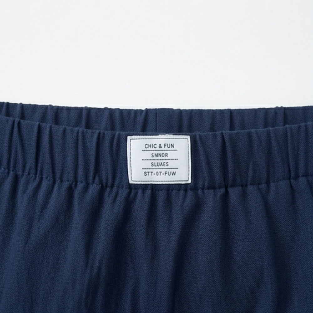 Wrap-Front Skort with Hidden Shorts