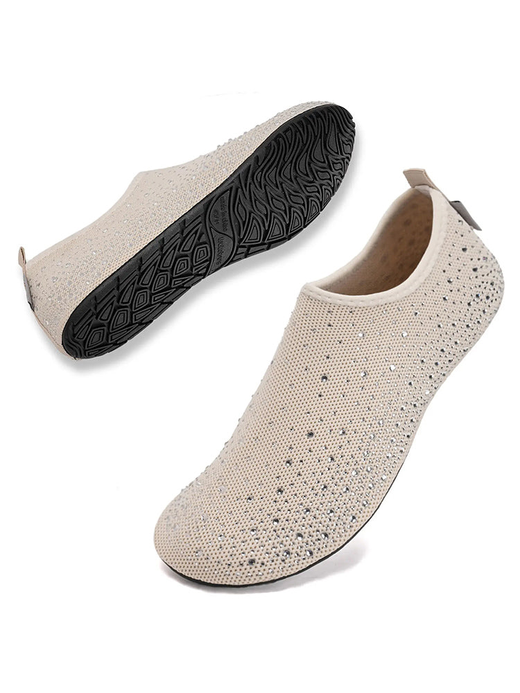 Rhinestone Barefoot Water Shoes