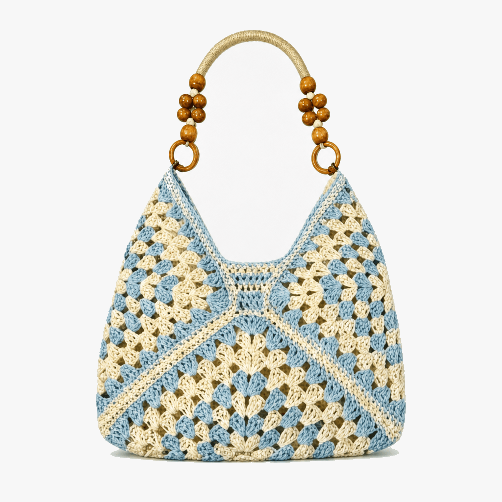Crochet Summer Tote with Hidden Lining