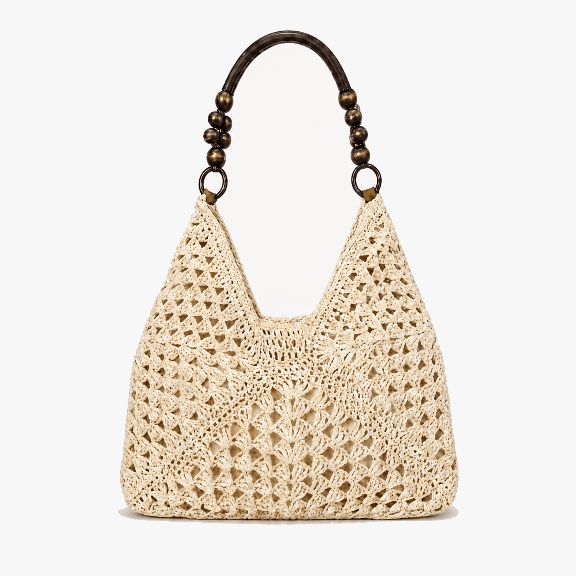 Crochet Summer Tote with Hidden Lining