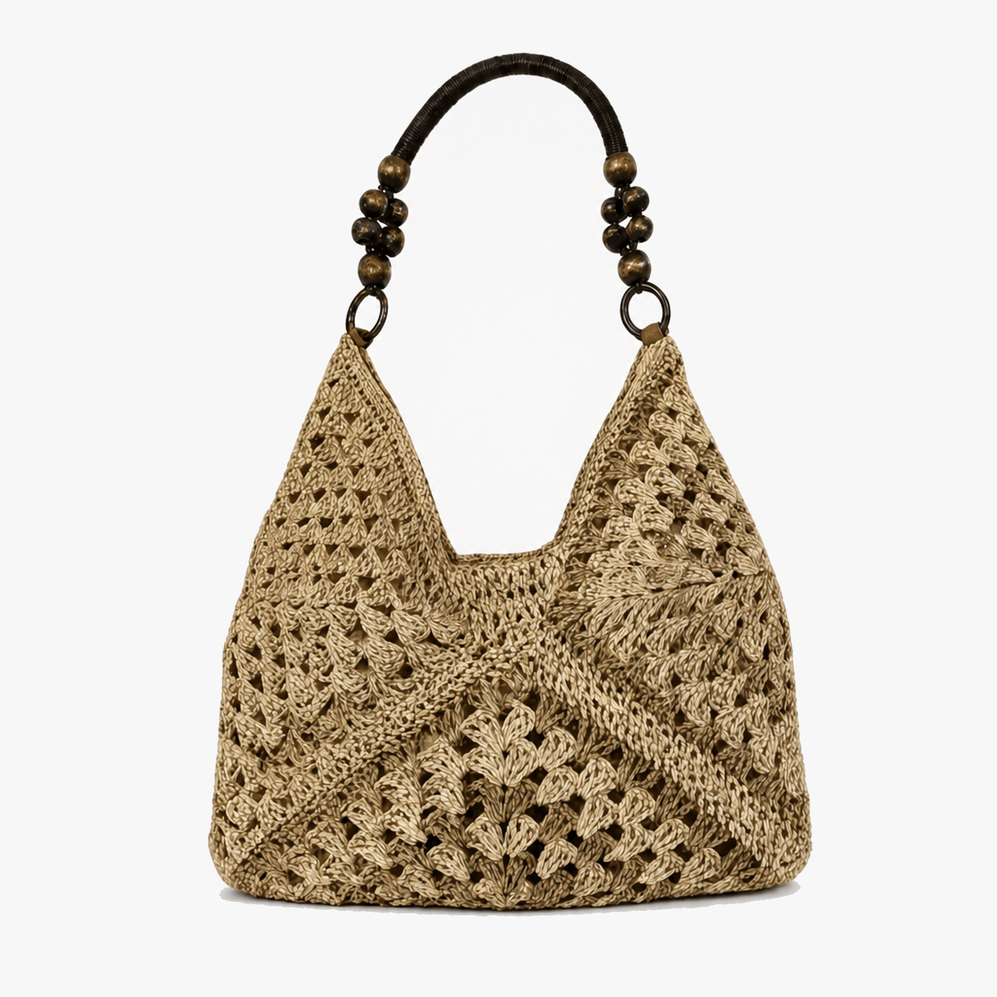 Crochet Summer Tote with Hidden Lining