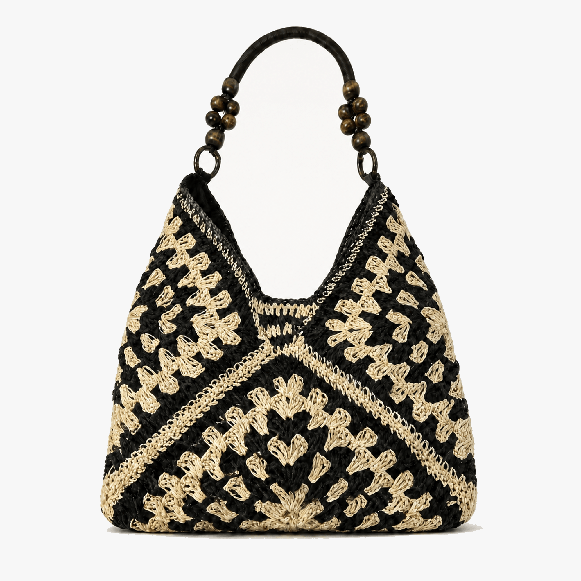 Crochet Summer Tote with Hidden Lining