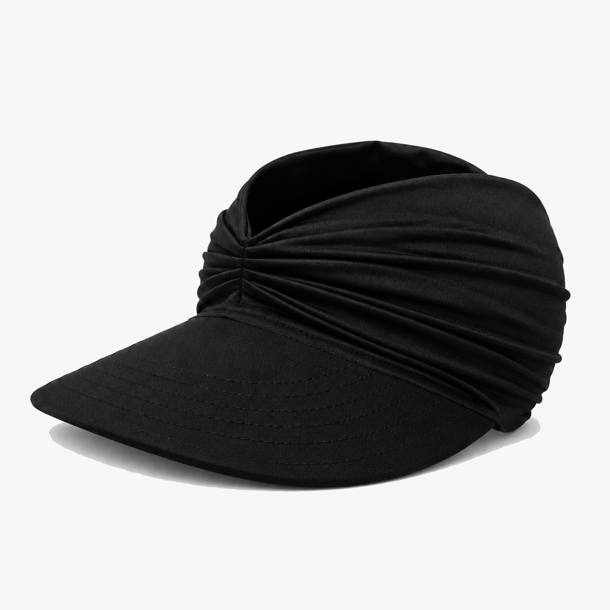 UPF 50+ Sun Visor for Women, Packable Wide Brim