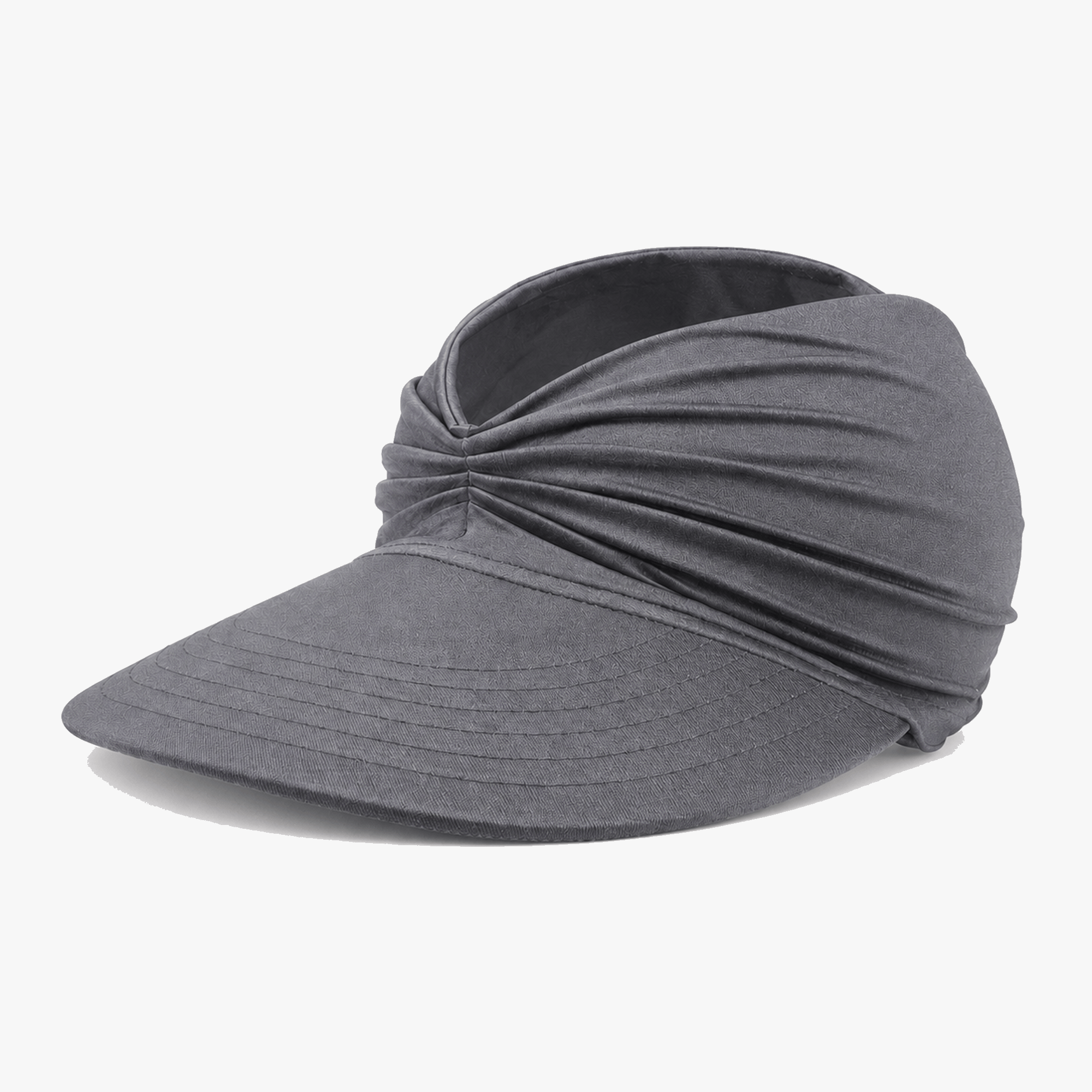 UPF 50+ Sun Visor for Women, Packable Wide Brim