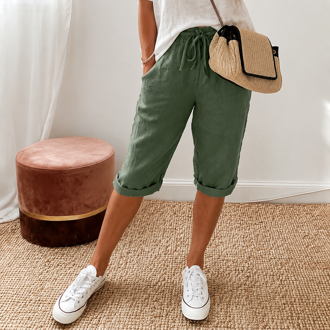 Capri Pants for Effortless Summer Style
