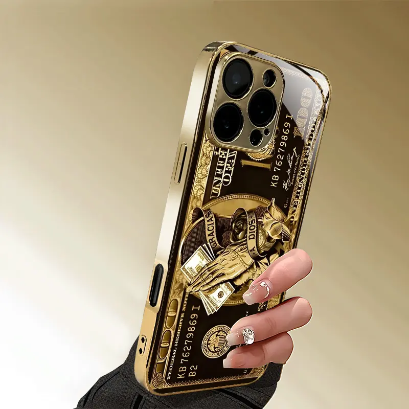 Golden Wealth iPhone Case Ultra-Thin perfect Gift
