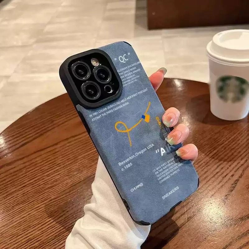 Art pattern fine hole imitation fur phone case suitable for iPhone 17 16 15 14 13 12 11 Pro Max Plus X XS Max anti drop phone case