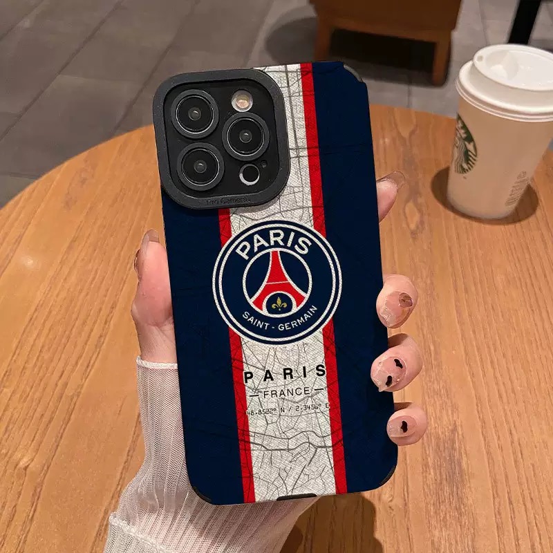 Paris pattern fine hole imitation fur phone case suitable for iPhone 17 16 15 14 13 12 11 Pro Max Plus X XS Max anti drop phone case