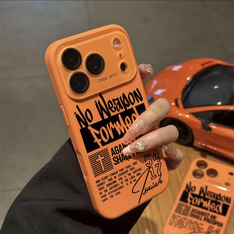 Edgy Christian Smartphone Case for iPhone 12-17, Mobile Phone Accessories with All-Inclusive Lens Protection, Smooth Non-Slip Matte Coating, Fingerprint Resistance, Skin-Friendly Touch, Iphone 17 Edgy Christian Smartphone Case for iPhone 12-17, Mobile Phone Accessories with All-Inclusive Lens Protection, Smooth Non-Slip Matte Coating, Fingerprint Resistance, Skin-Friendly Touch, Iphone 17