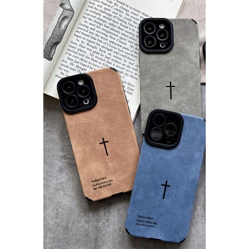 Vintage Psalms 46:5 Faith Pattern TPU Leather Cellphone Case - Protector Cover Casing with Velvet-Soft Skin-Friendly Touch, Compatible with 17/16/15/14/13/12/11 Pro Max Plus/X/XS MAX Mobile Devices Accessories Vintage Psalms 46:5 Faith Pattern TPU Leather Cellphone Case - Protector Cover Casing with Velvet-Soft Skin-Friendly Touch, Compatible with 17/16/15/14/13/12/11 Pro Max Plus/X/XS MAX Mobile Devices Accessories