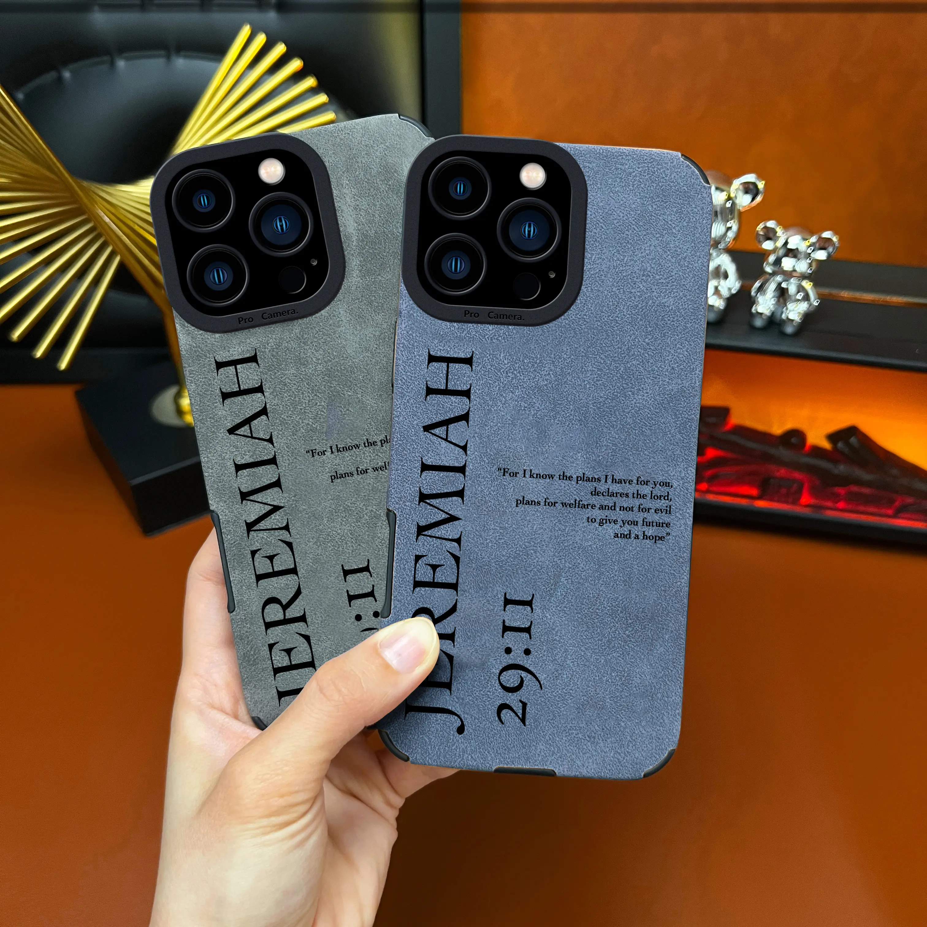 Christian Jeremiah 29:11 TPU Leather Phone Case