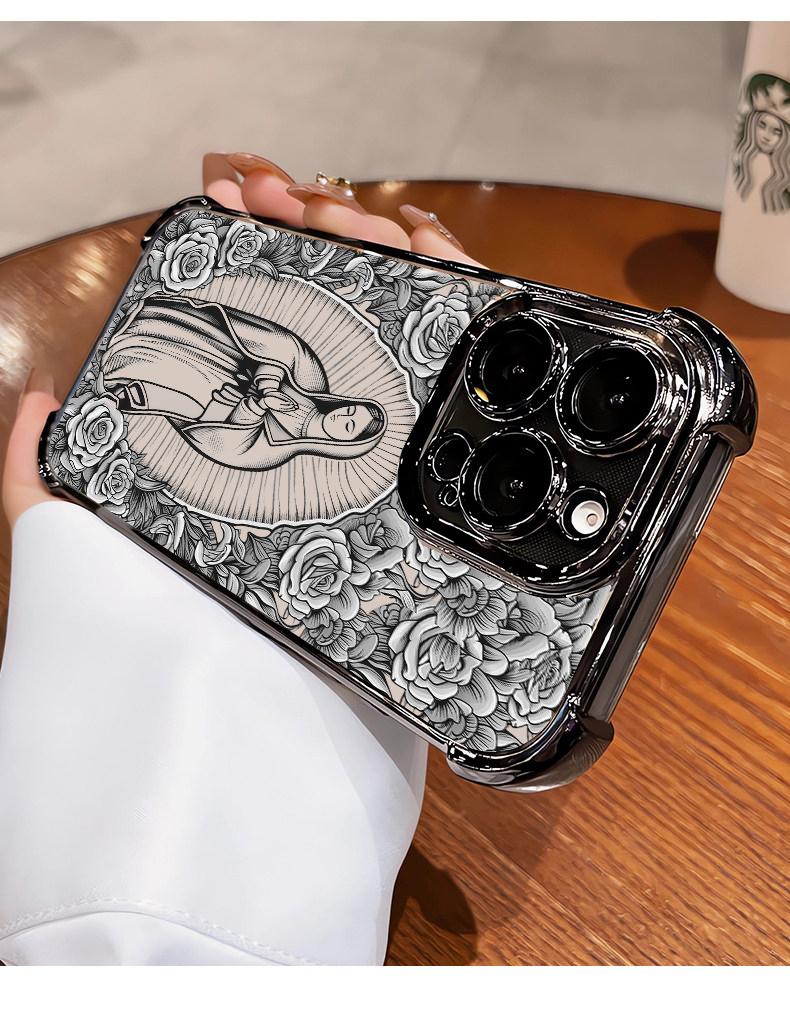 Our Lady of Guadalupe Rose Phone Case for iPhone 18 ProMax 17Air 16 15Plus 14 13 12Pro, for Samsung Galaxy S25 S24 S23 S22, Catholic Faith Shockproof Cover, Coquette Christian Aesthetic Case with Clover Lanyard,Perfect Gift for Her.HY74 Our Lady of Guadalupe Rose Phone Case for iPhone 18 ProMax 17Air 16 15Plus 14 13 12Pro, for Samsung Galaxy S25 S24 S23 S22, Catholic Faith Shockproof Cover, Coquette Christian Aesthetic Case with Clover Lanyard,Perfect Gift for Her.HY74