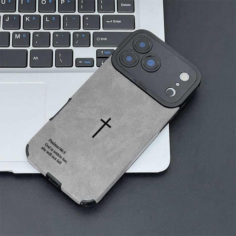 Vintage Psalms 46:5 Faith Pattern TPU Leather Cellphone Case - Protector Cover Casing with Velvet-Soft Skin-Friendly Touch, Compatible with 17/16/15/14/13/12/11 Pro Max Plus/X/XS MAX Mobile Devices Accessories Vintage Psalms 46:5 Faith Pattern TPU Leather Cellphone Case - Protector Cover Casing with Velvet-Soft Skin-Friendly Touch, Compatible with 17/16/15/14/13/12/11 Pro Max Plus/X/XS MAX Mobile Devices Accessories