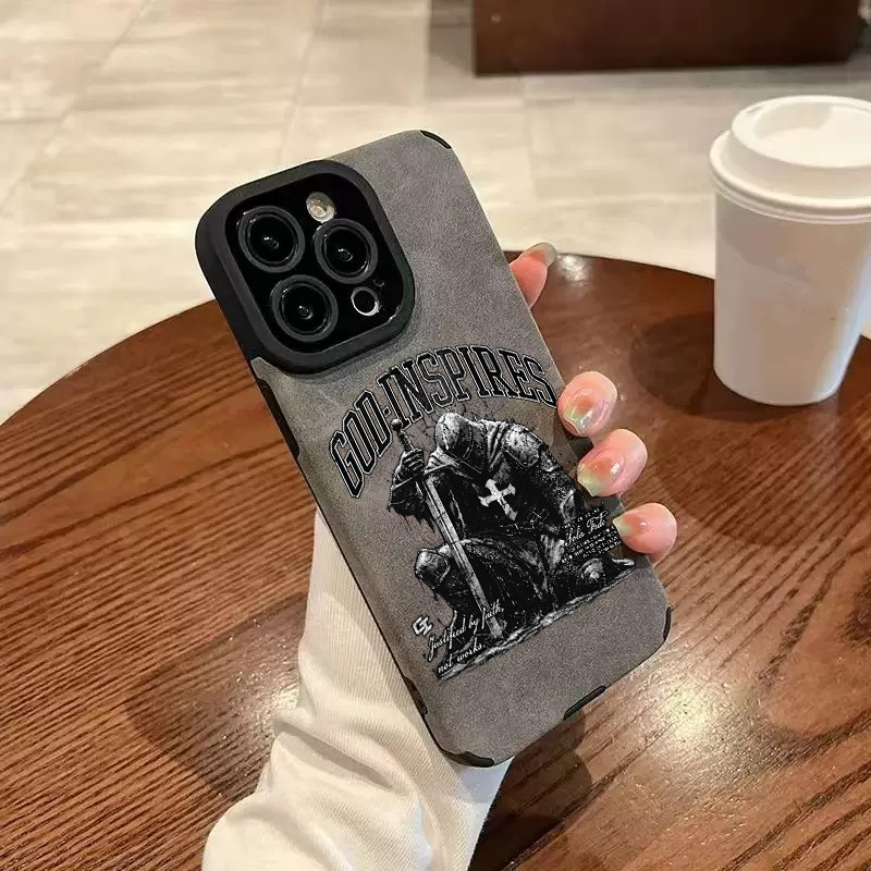 “The Five Solas: Sola Fide” Jesus Leather iPhone Case