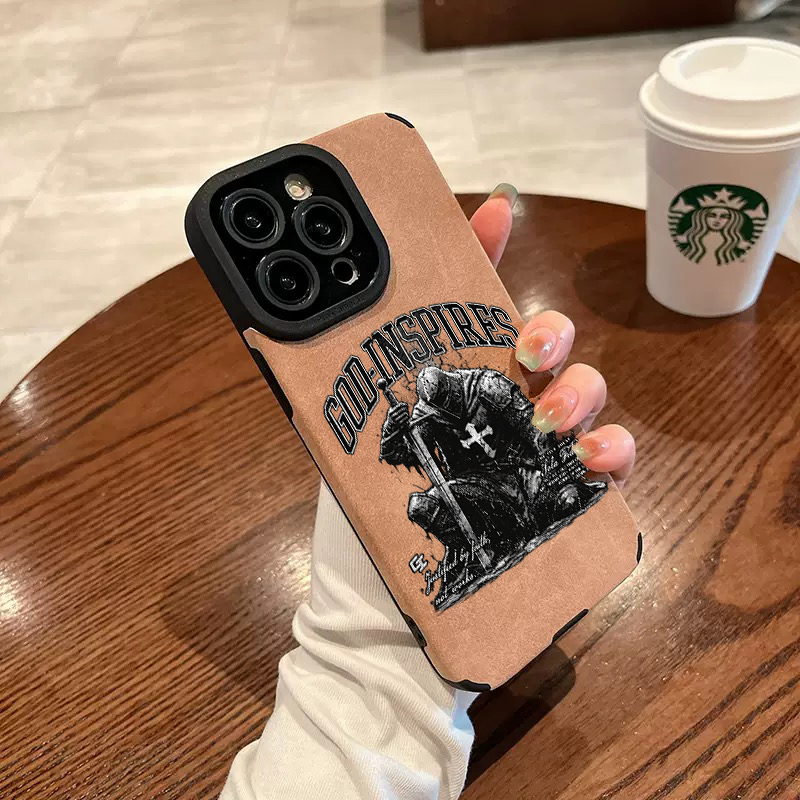 “The Five Solas: Sola Fide” Jesus Leather iPhone Case