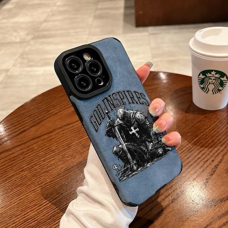 “The Five Solas: Sola Fide” Jesus Leather iPhone Case