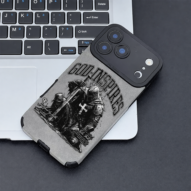 “The Five Solas: Sola Fide” Jesus Leather iPhone Case