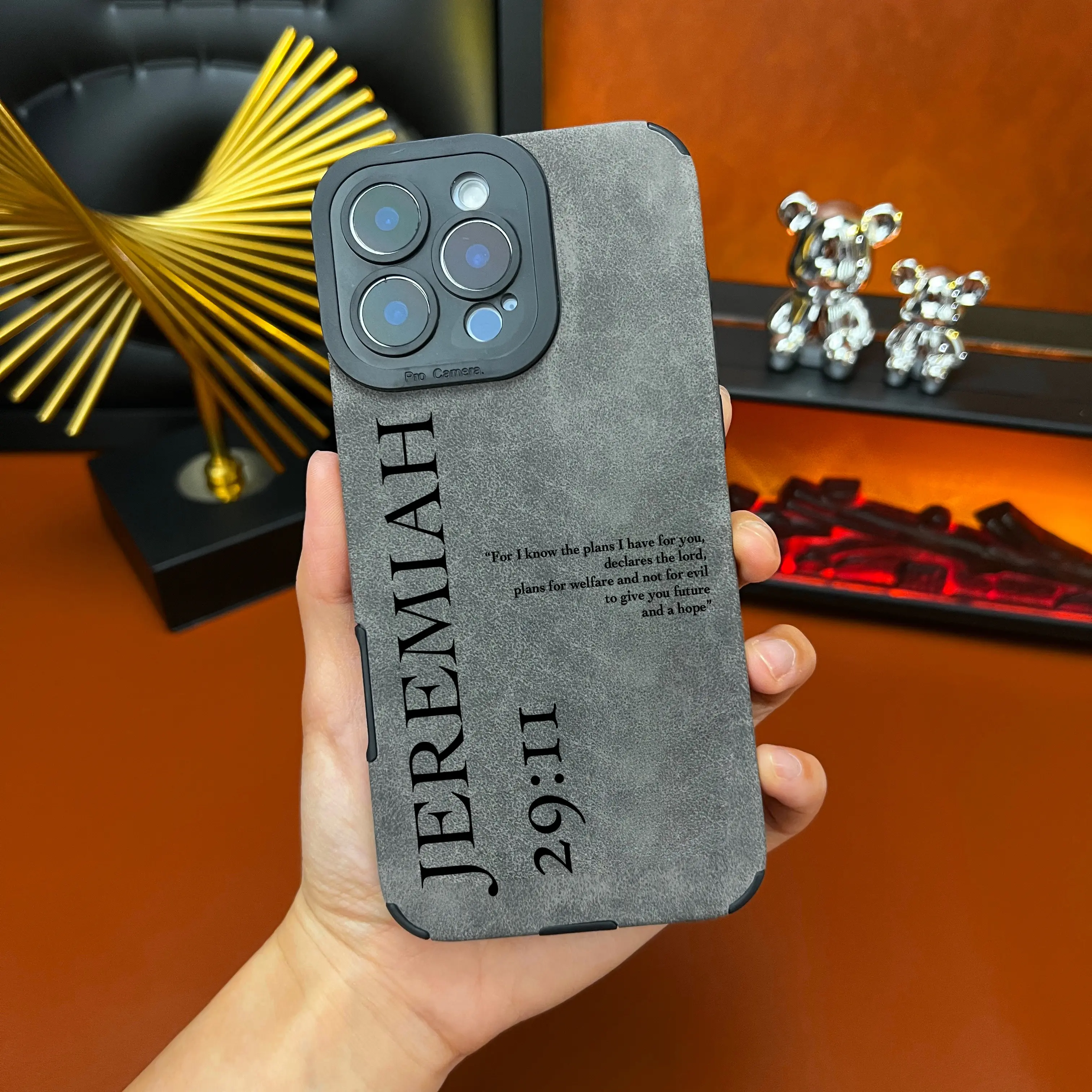 Christian Jeremiah 29:11 TPU Leather Phone Case