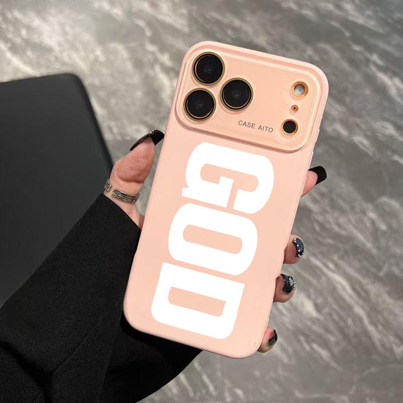 Minimalist Religious God-Themed Dopamine Ins-Style Solid Color Smartphone Case, Ultra Skin-Friendly Touch Handheld Protector, All-Inclusive Lens Mobile Accessory for Compatible 17,16,15,14,13,12 Devices Minimalist Religious God-Themed Dopamine Ins-Style Solid Color Smartphone Case, Ultra Skin-Friendly Touch Handheld Protector, All-Inclusive Lens Mobile Accessory for Compatible 17,16,15,14,13,12 Devices