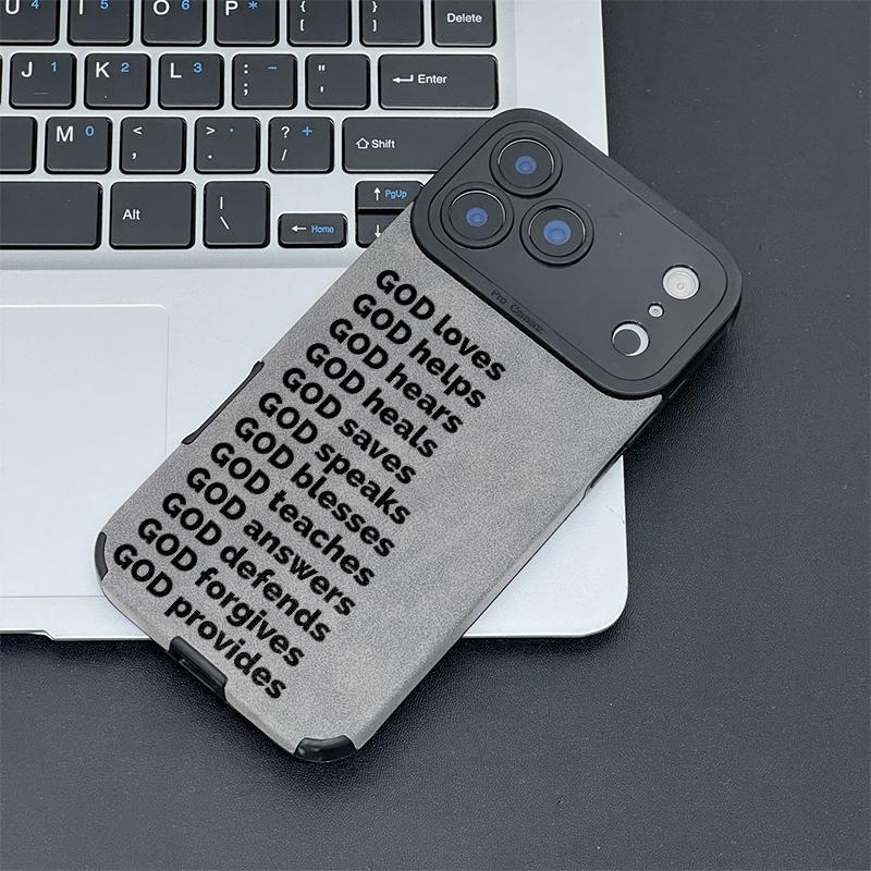 God's Blessing Phone Case is made of TPU and leather with a delicate touch that is skin friendly like velvet suitable for Apple 17 16 15 14 13 12 11 Pro Max Plus X XS Max God's Blessing Phone Case is made of TPU and leather with a delicate touch that is skin friendly like velvet suitable for Apple 17 16 15 14 13 12 11 Pro Max Plus X XS Max
