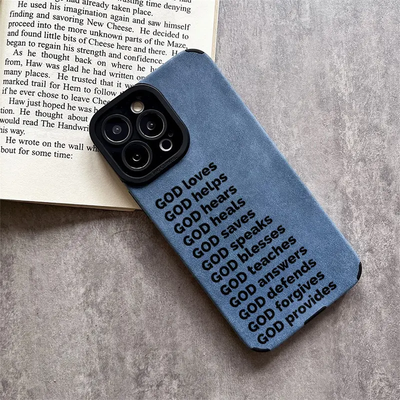 God's Blessing TPU Leather Phone Case