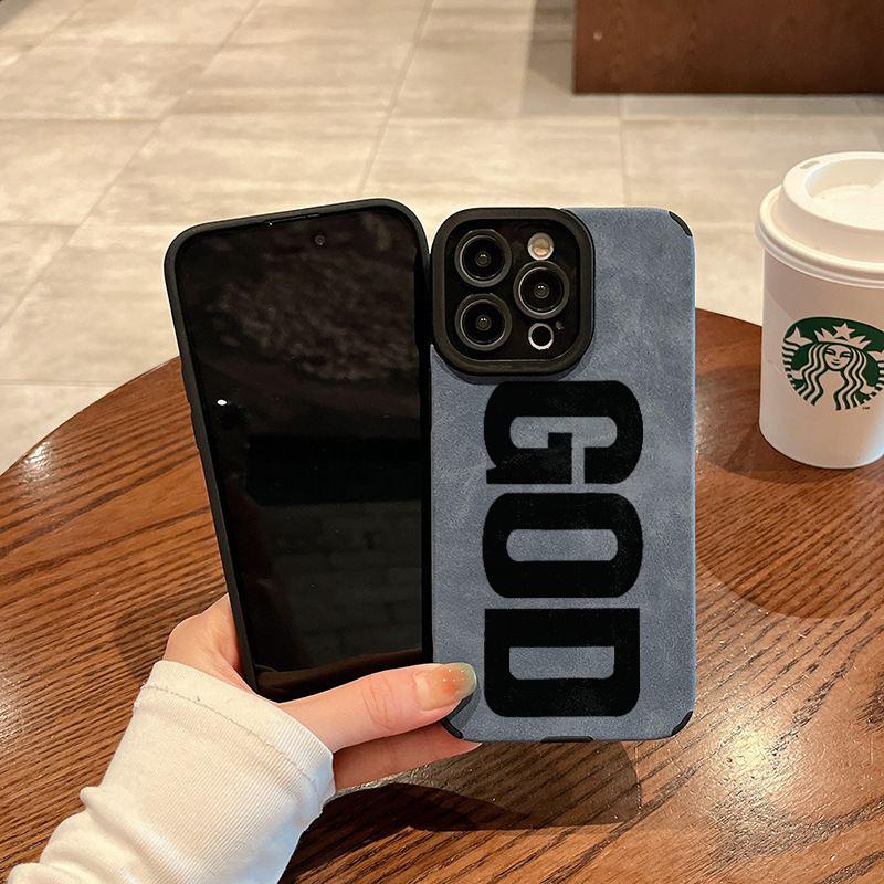 Minimalist God Pattern Smartphone Case - TPU & Leather Handheld Protector, Velvet-Smooth Skin-Friendly Touch, E-Commerce Mobile Phone Accessories for 17/16/15/14/13/12/11 Pro Max Plus X XS Max Devices Minimalist God Pattern Smartphone Case - TPU & Leather Handheld Protector, Velvet-Smooth Skin-Friendly Touch, E-Commerce Mobile Phone Accessories for 17/16/15/14/13/12/11 Pro Max Plus X XS Max Devices