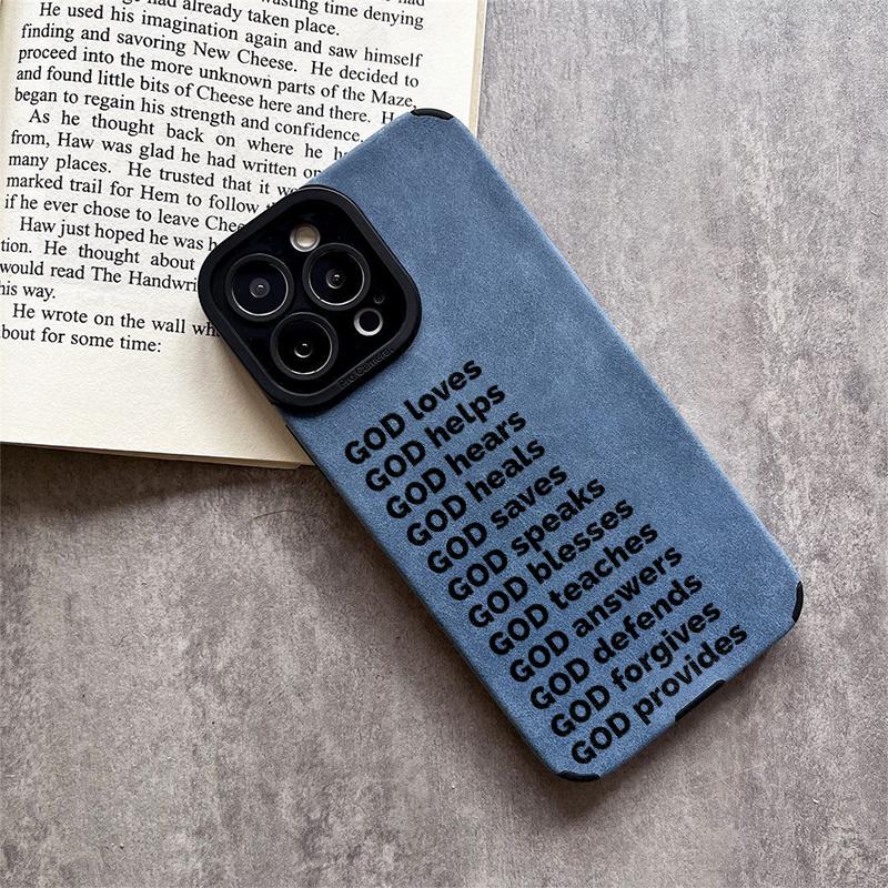 God's Blessing Phone Case is made of TPU and leather with a delicate touch that is skin friendly like velvet suitable for Apple 17 16 15 14 13 12 11 Pro Max Plus X XS Max God's Blessing Phone Case is made of TPU and leather with a delicate touch that is skin friendly like velvet suitable for Apple 17 16 15 14 13 12 11 Pro Max Plus X XS Max