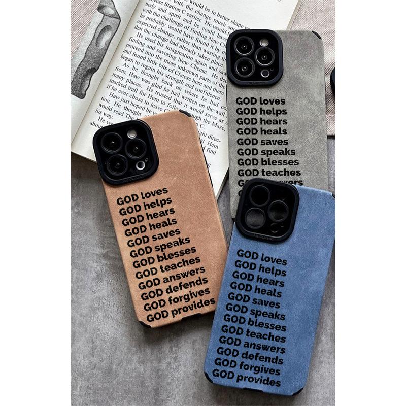God's Blessing Phone Case is made of TPU and leather with a delicate touch that is skin friendly like velvet suitable for Apple 17 16 15 14 13 12 11 Pro Max Plus X XS Max God's Blessing Phone Case is made of TPU and leather with a delicate touch that is skin friendly like velvet suitable for Apple 17 16 15 14 13 12 11 Pro Max Plus X XS Max
