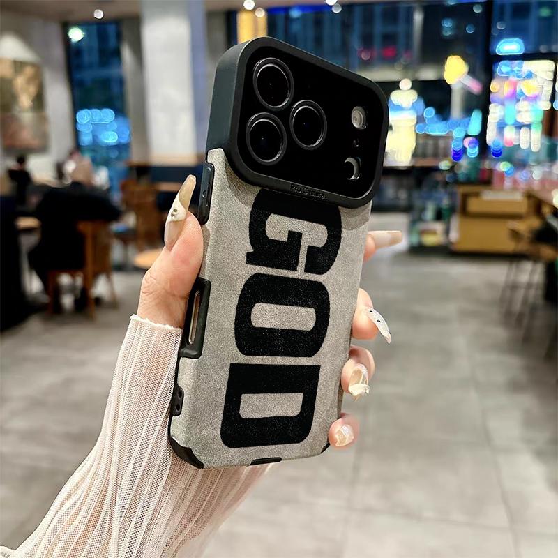 Minimalist God Pattern Smartphone Case - TPU & Leather Handheld Protector, Velvet-Smooth Skin-Friendly Touch, E-Commerce Mobile Phone Accessories for 17/16/15/14/13/12/11 Pro Max Plus X XS Max Devices Minimalist God Pattern Smartphone Case - TPU & Leather Handheld Protector, Velvet-Smooth Skin-Friendly Touch, E-Commerce Mobile Phone Accessories for 17/16/15/14/13/12/11 Pro Max Plus X XS Max Devices