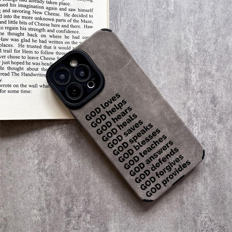 God's Blessing Phone Case is made of TPU and leather with a delicate touch that is skin friendly like velvet suitable for Apple 17 16 15 14 13 12 11 Pro Max Plus X XS Max God's Blessing Phone Case is made of TPU and leather with a delicate touch that is skin friendly like velvet suitable for Apple 17 16 15 14 13 12 11 Pro Max Plus X XS Max