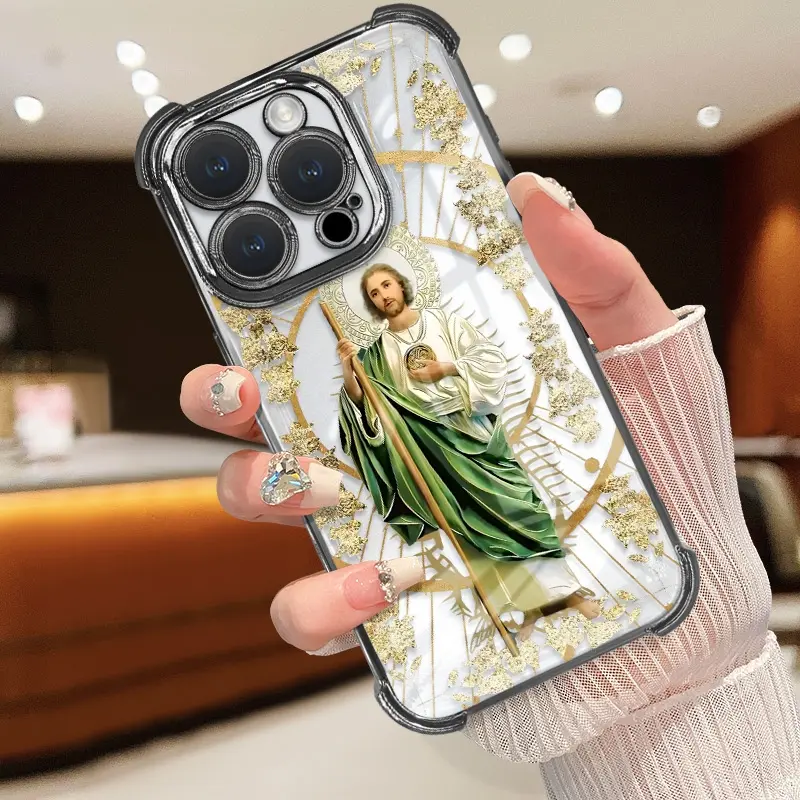 Four-corner Anti-fall St. Judah Pattern Phone Case