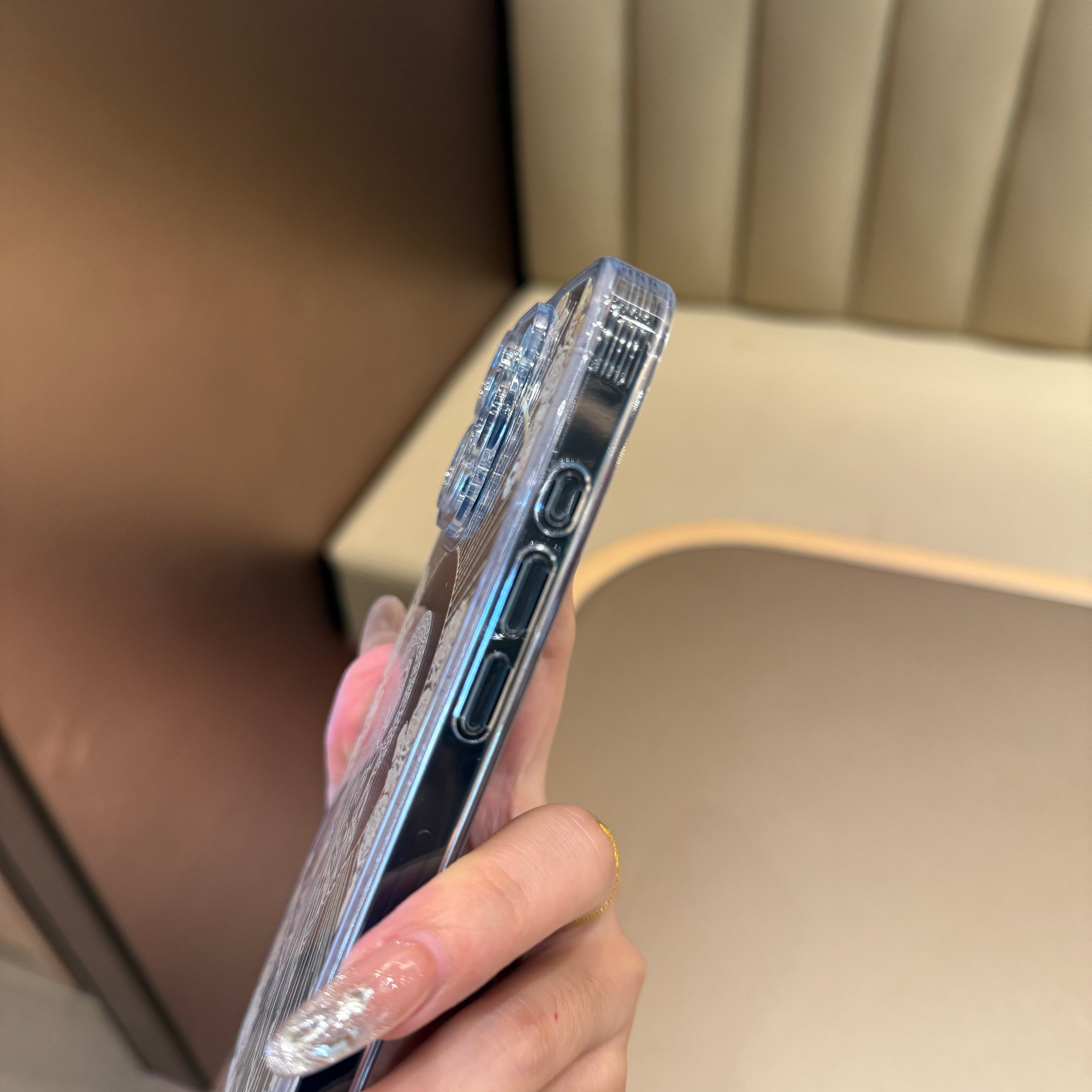 Virgin Mary Pattern iPhone Case