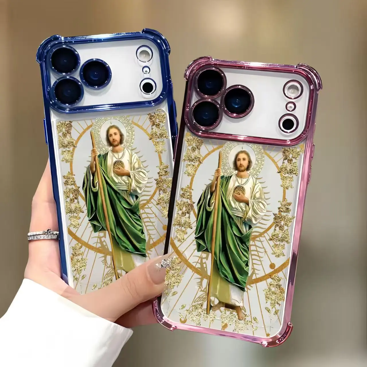 Four-corner Anti-fall St. Judah Pattern Phone Case