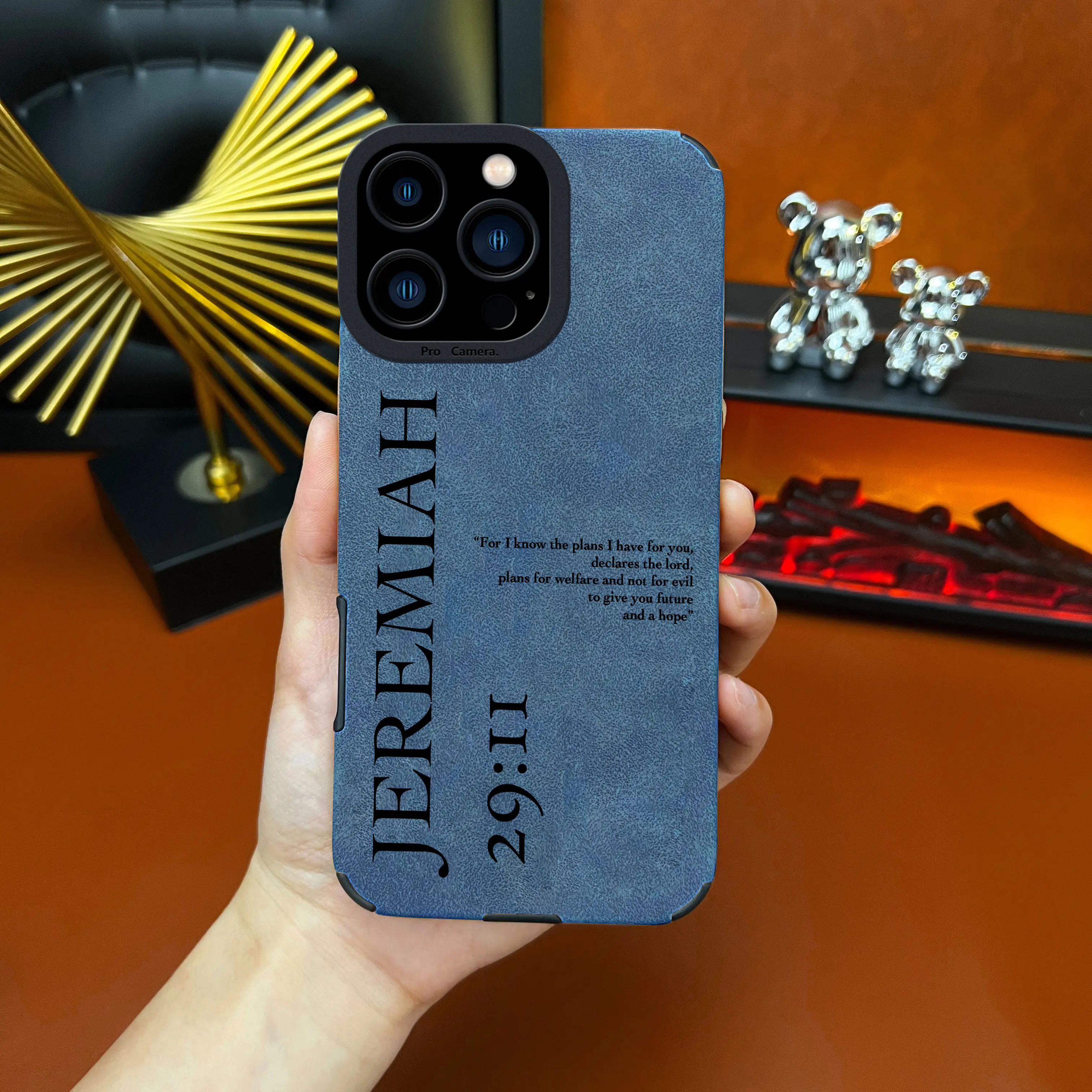 Christian Jeremiah 29:11 TPU Leather Phone Case