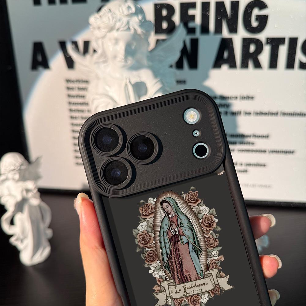 Virgin Mary and Flowers Pattern Phone case for iPhone Samsung 17Pro Max Air 16Plus E 15 14 13 12 11 XR XS Galaxy S25 S24 S23 S22 A71 A56 A55 A54 A53 A52 Note20 cases, Soft TPU, Bumper Drop Protection, Rugged Durable Back Cover, Perfect Gift for Girls.JL74 Virgin Mary and Flowers Pattern Phone case for iPhone Samsung 17Pro Max Air 16Plus E 15 14 13 12 11 XR XS Galaxy S25 S24 S23 S22 A71 A56 A55 A54 A53 A52 Note20 cases, Soft TPU, Bumper Drop Protection, Rugged Durable Back Cover, Perfect Gift for Girls.JL74