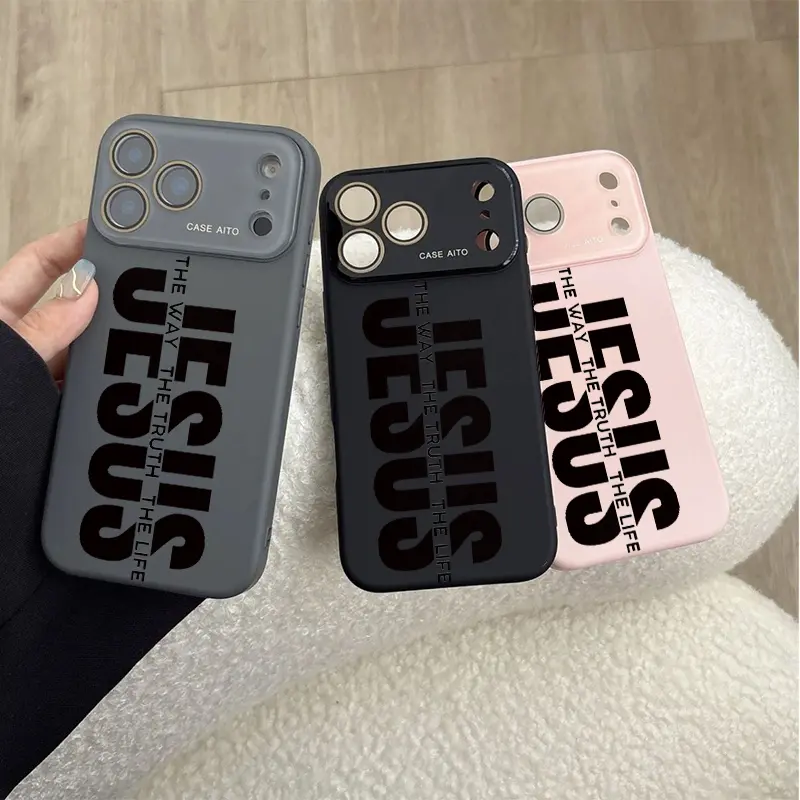 Jesus Pattern Smartphone Case for iPhone 12-17