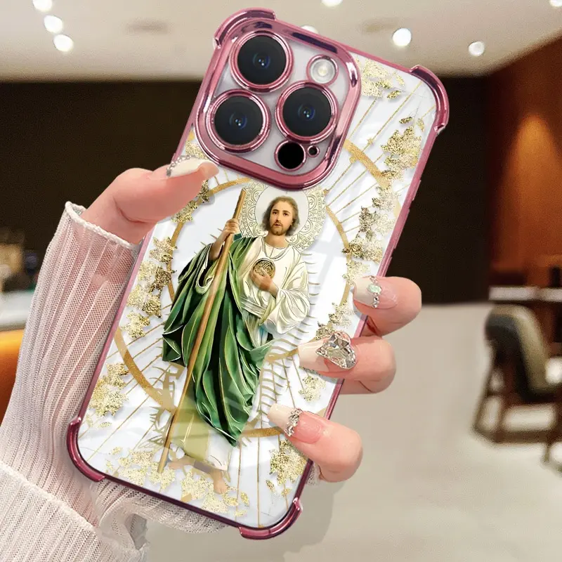 Four-corner Anti-fall St. Judah Pattern Phone Case