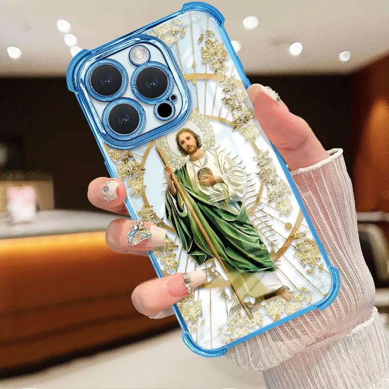 Four-corner Anti-fall St. Judah Pattern Phone Case