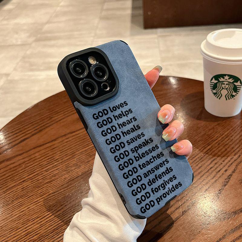 God's Blessing Phone Case is made of TPU and leather with a delicate touch that is skin friendly like velvet suitable for Apple 17 16 15 14 13 12 11 Pro Max Plus X XS Max God's Blessing Phone Case is made of TPU and leather with a delicate touch that is skin friendly like velvet suitable for Apple 17 16 15 14 13 12 11 Pro Max Plus X XS Max