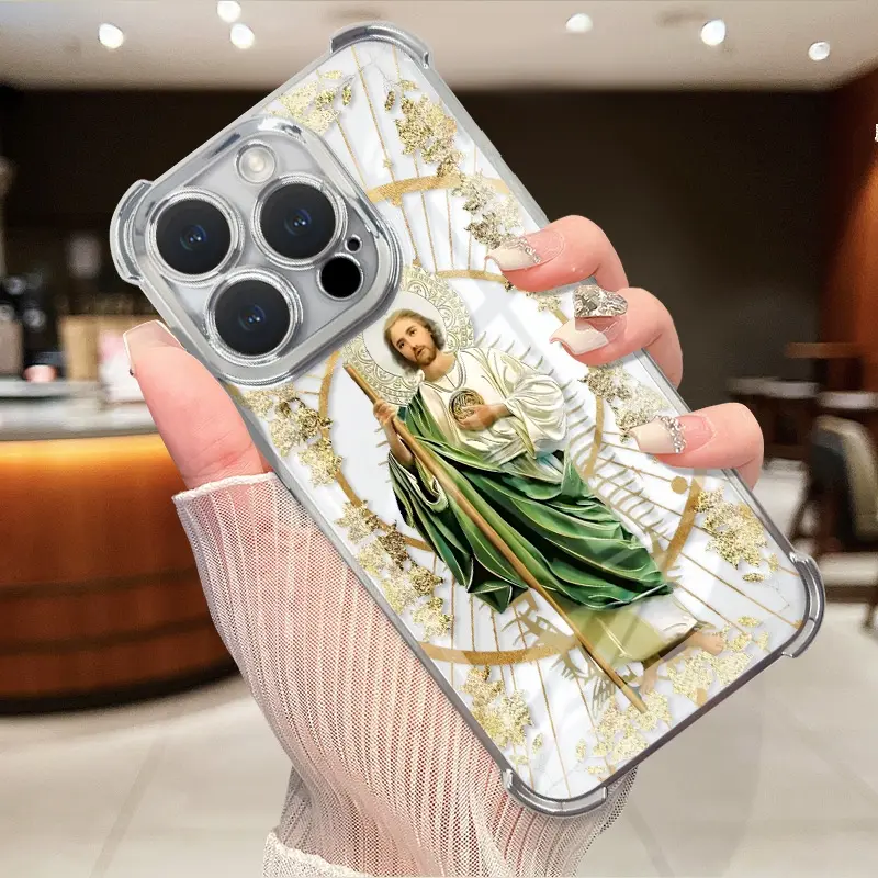 Four-corner Anti-fall St. Judah Pattern Phone Case