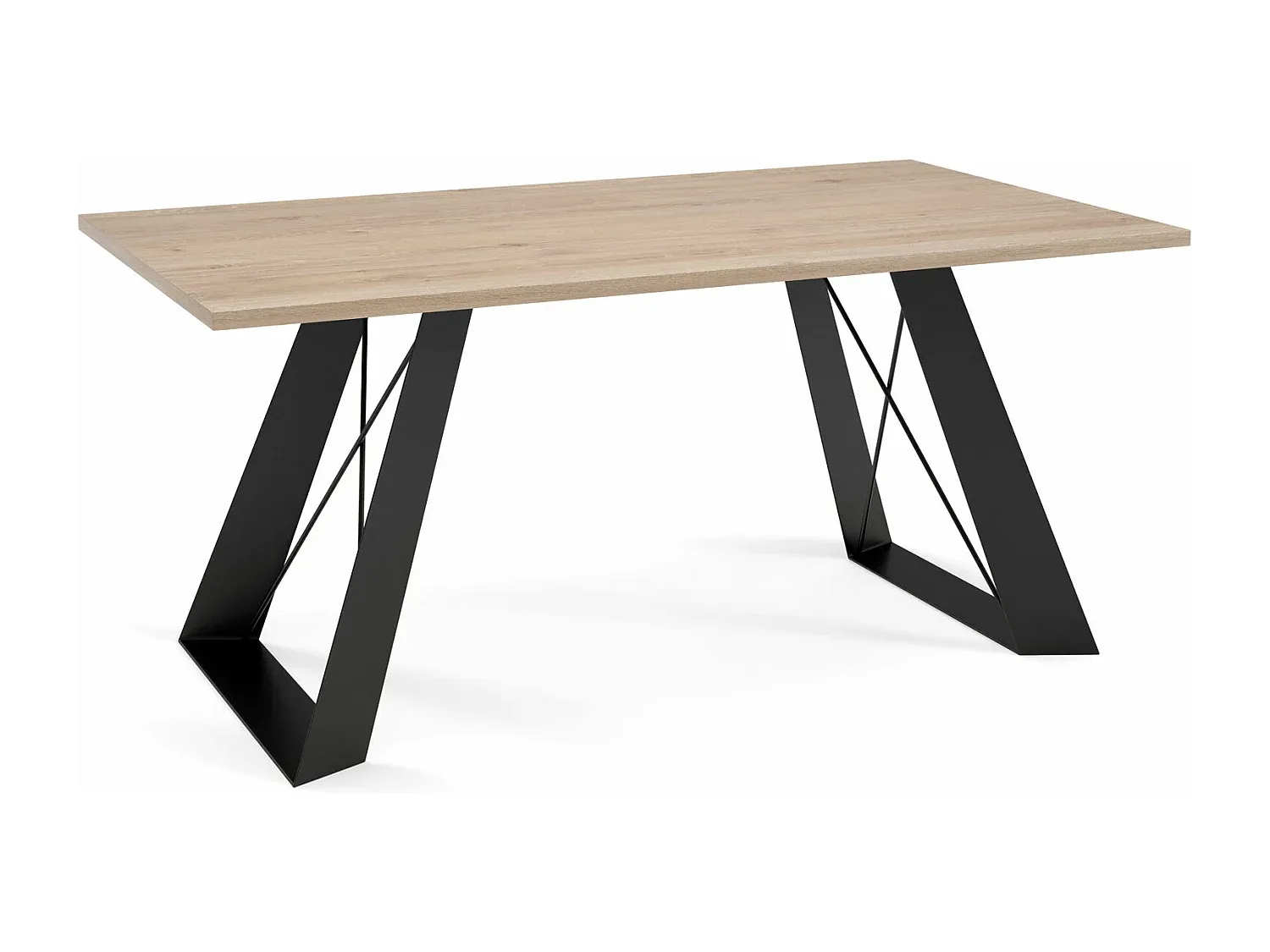 Moderner Couchtisch in Trüffelbraun und Schwarz 110 x 60 x 50 cm