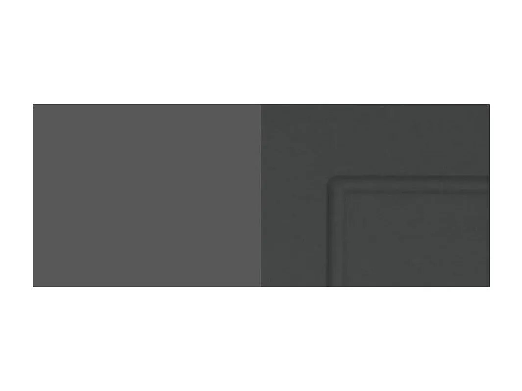 Moderner Hängeschrank in Grafit Matt