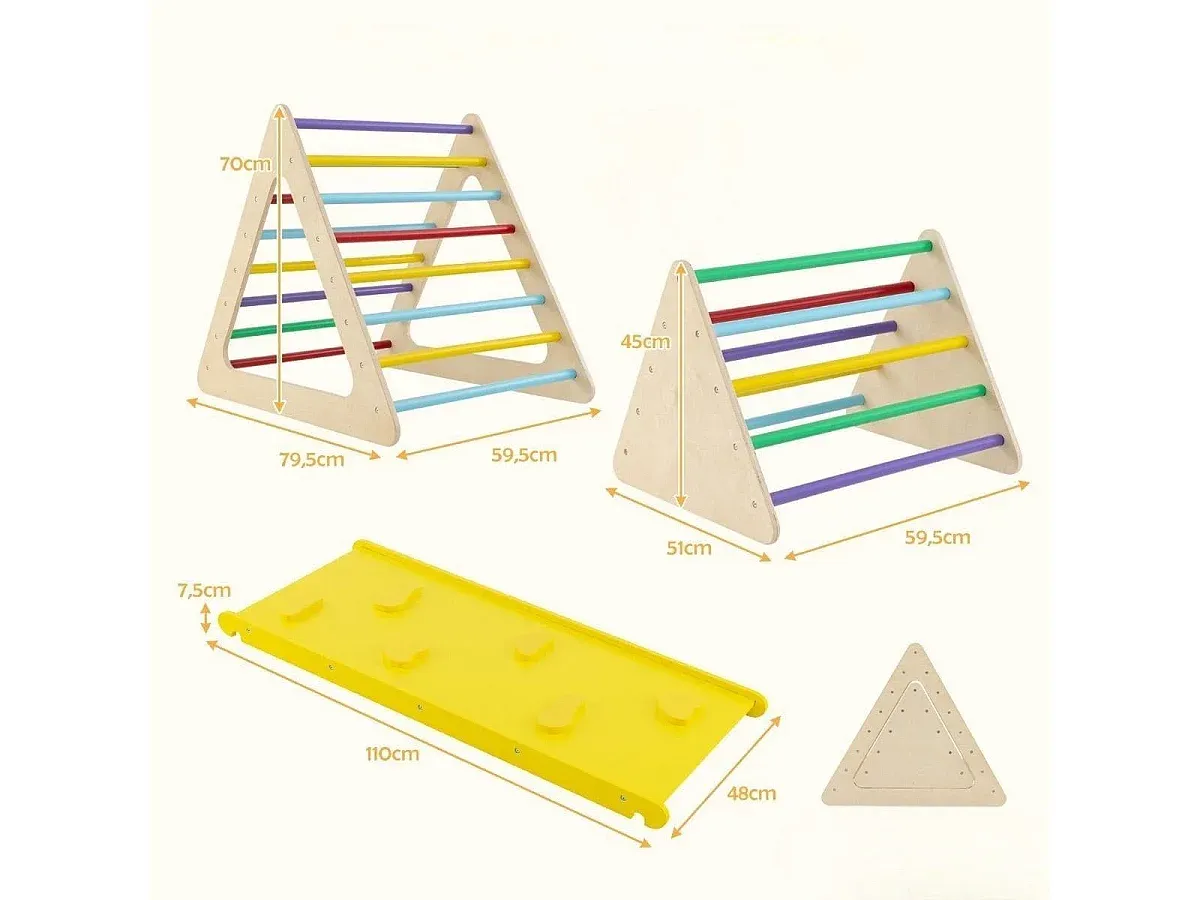 Multifunktionales Kletterset für Kinder
