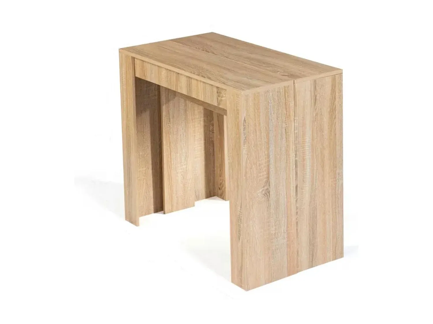 Verlängerbarer Esstisch aus Holz bis 2,35 m