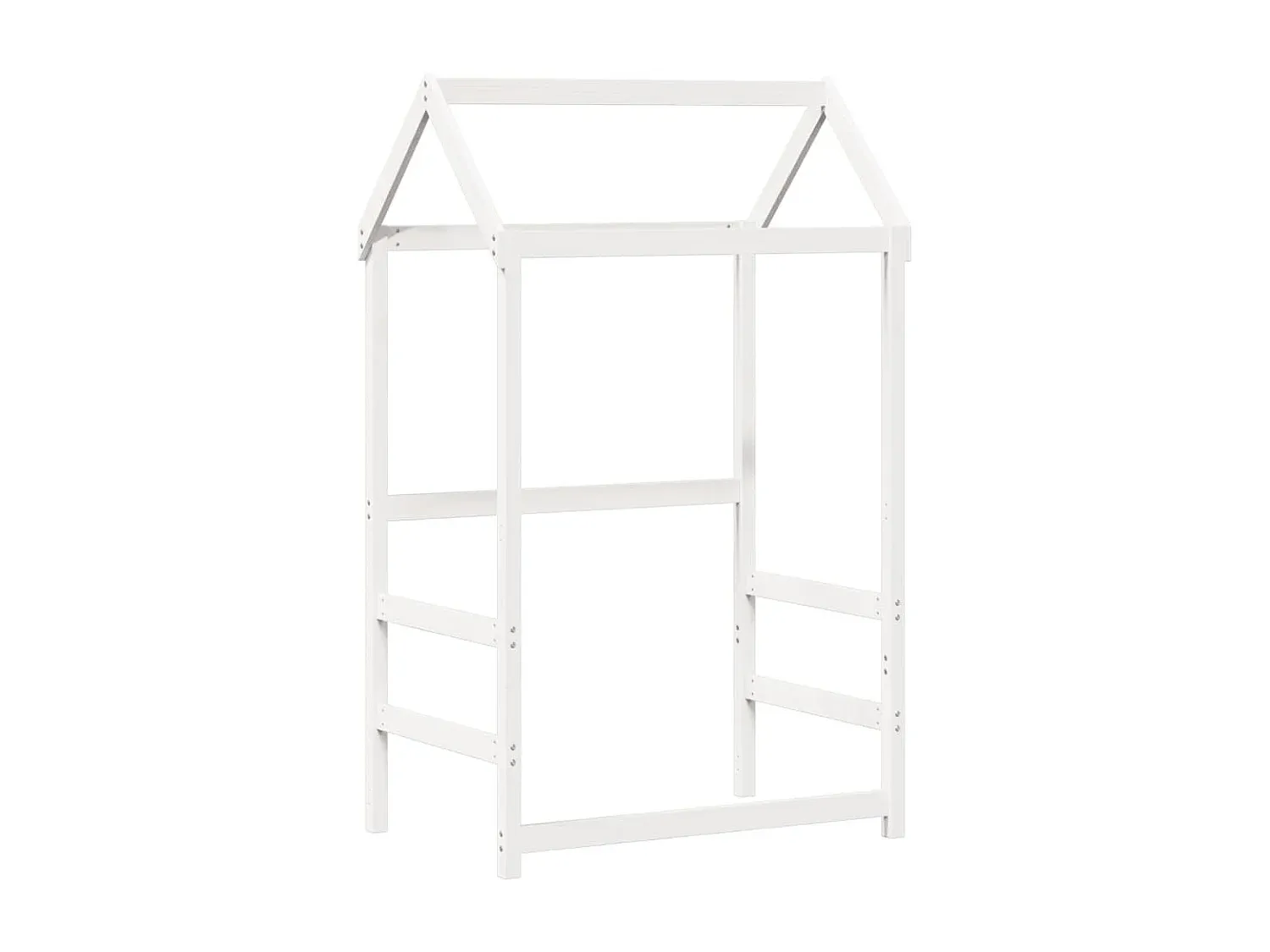 Holztagesbett mit Baldachin 80x200 cm